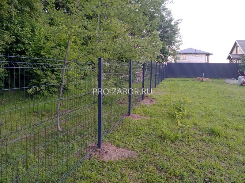 ustanovka-zabora-iz-3d-setki-v-solnechnogorske 2